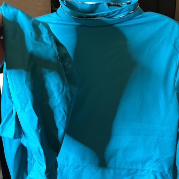 LORO PIANA World Luxury brand. Blue technical jacket lined with cashmere. - Picture 6 of 14